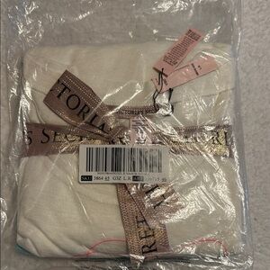 Victoria's Secret Cream and Blue Pajama set